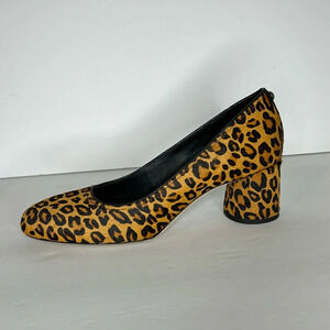 Donald Pliner Corin Cheetah calf hair pump size 8.5.